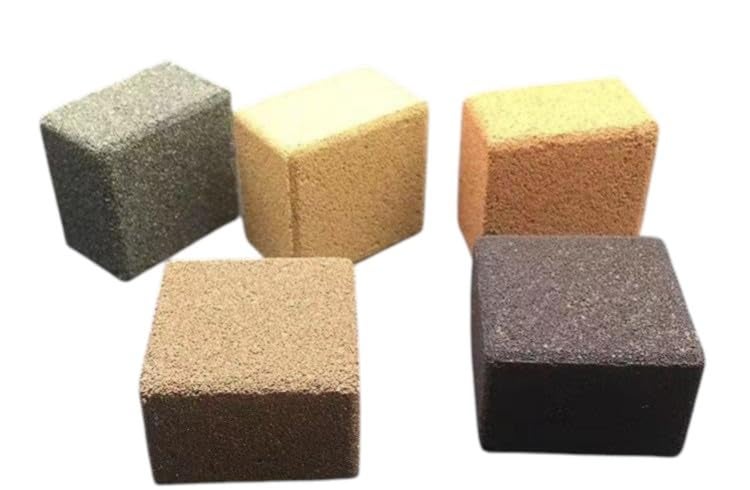 ARK Aquatics Imported Aquarium Filter Media for Marine & Fresh Water and Planted Tank | Net Bag Included | All Purpose Filter Media Suitable for All Type of Aquarium 5PC (3D Square Brick Small) - Image 1