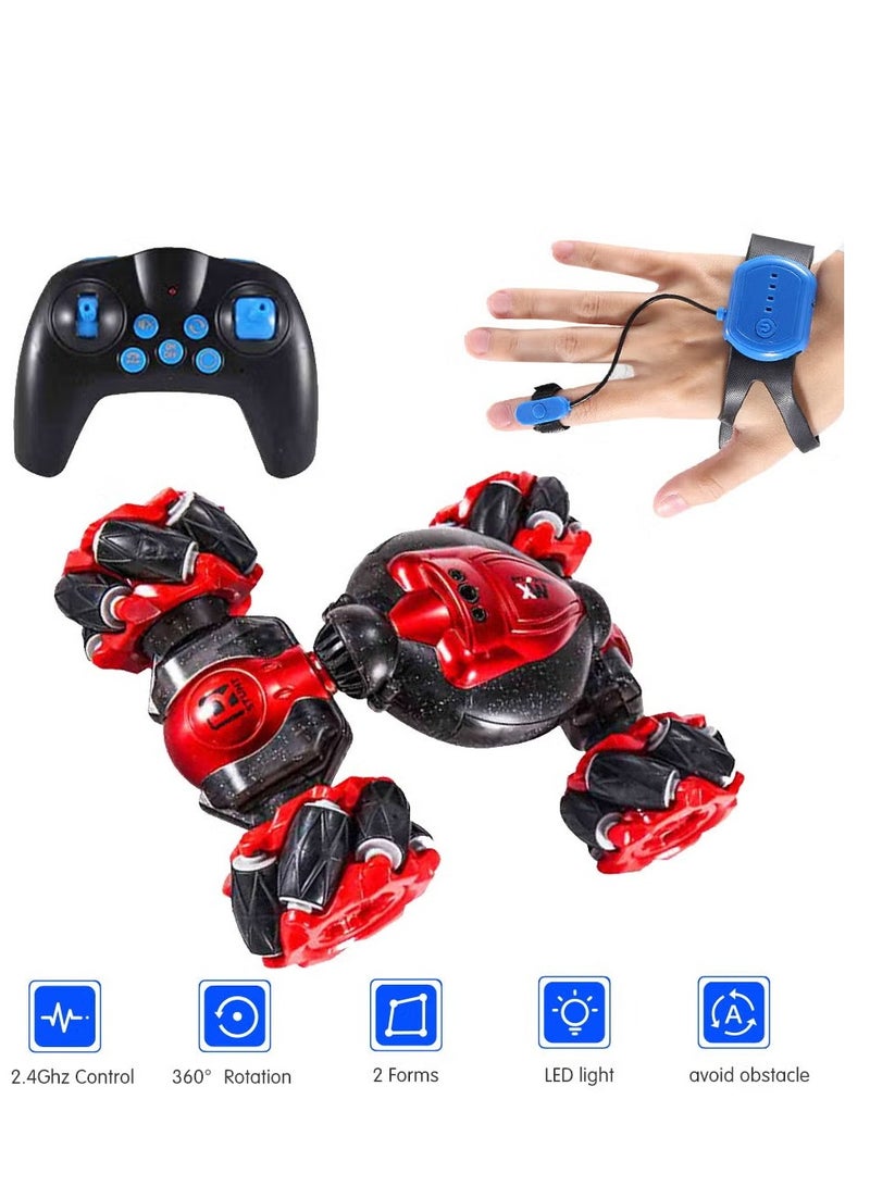 1827-20 Off-Road Flat Mode Avoid Obstacles 360° Rotation 4WD 2.4Ghz Racing RC Car 27.2cm - Image 1