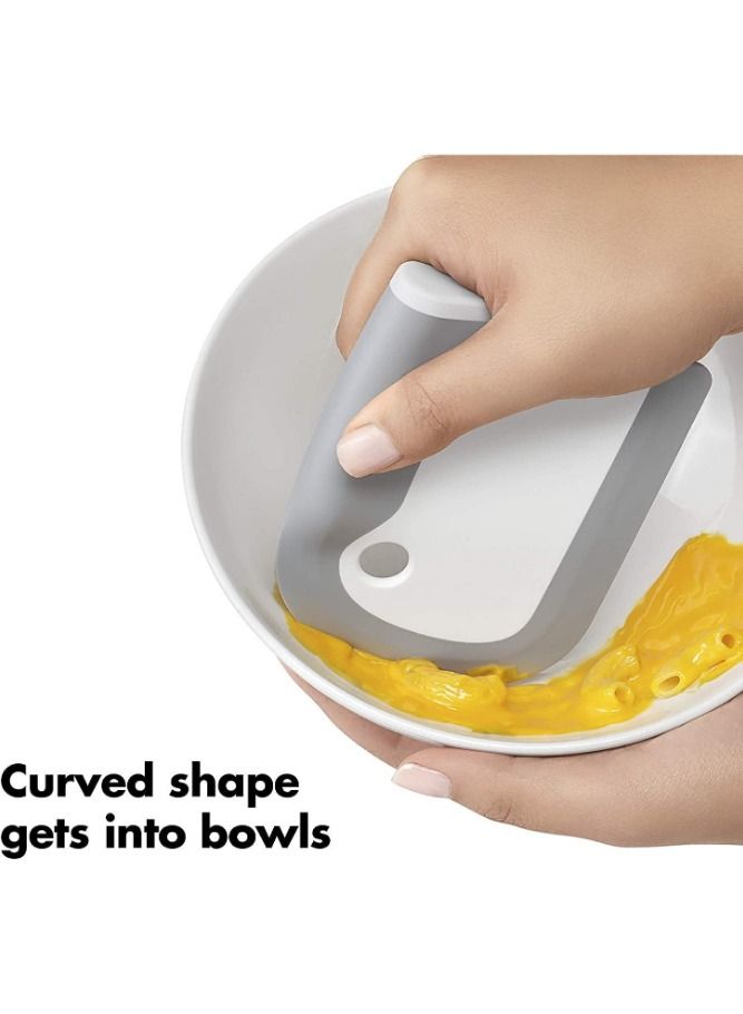 Curved Small Squeegee Mini Sink for Kitchen Countertop and Sink Cleans Splashes and Spills Dish Prewash Bathroom for Shower Glass and Mirror