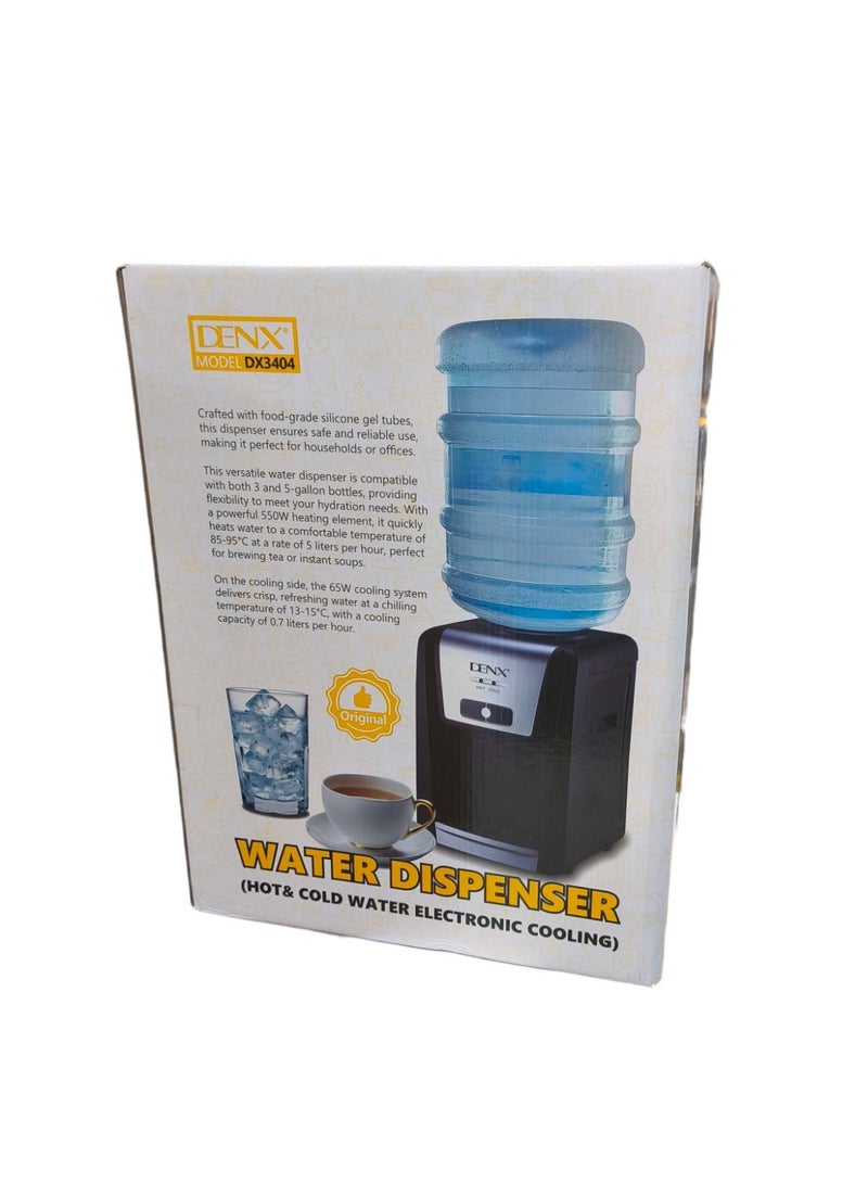 Denx Hot and Cold Electric Water Bottle Dispenser for Table - Image 1