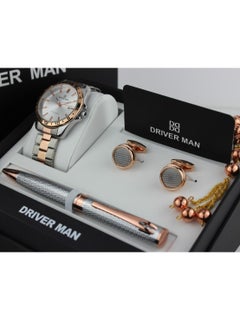 Watch A men's watch set consisting of four pieces 