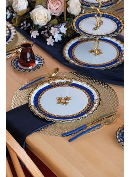 Glore Elegance Glass Serving Plate Set for 6 People  - Image 5
