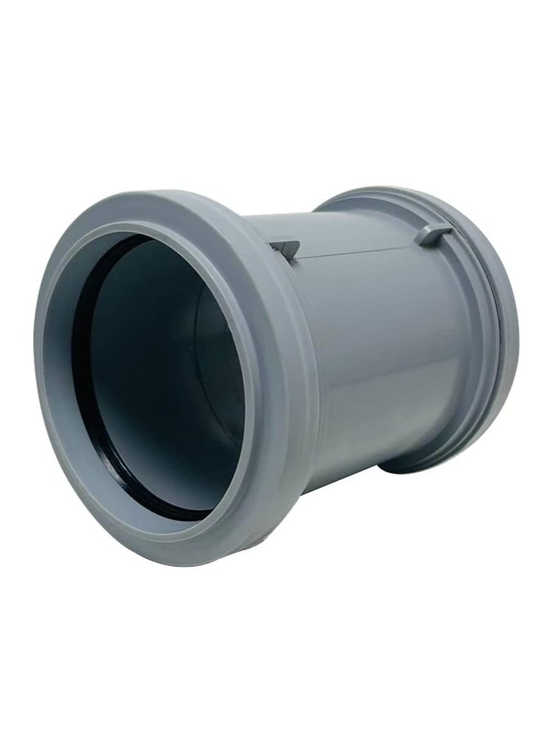 RACO UPVC Pipe Fittings for Plumbing Drainage Irrigation Ventilation Chemical Transport Water Treatment (PUSH SOCKET DOUBLE) - Image 1