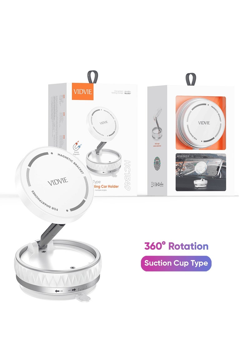 VidVie Suction Cup Type Magnetic Folding Car Holder - Image 5