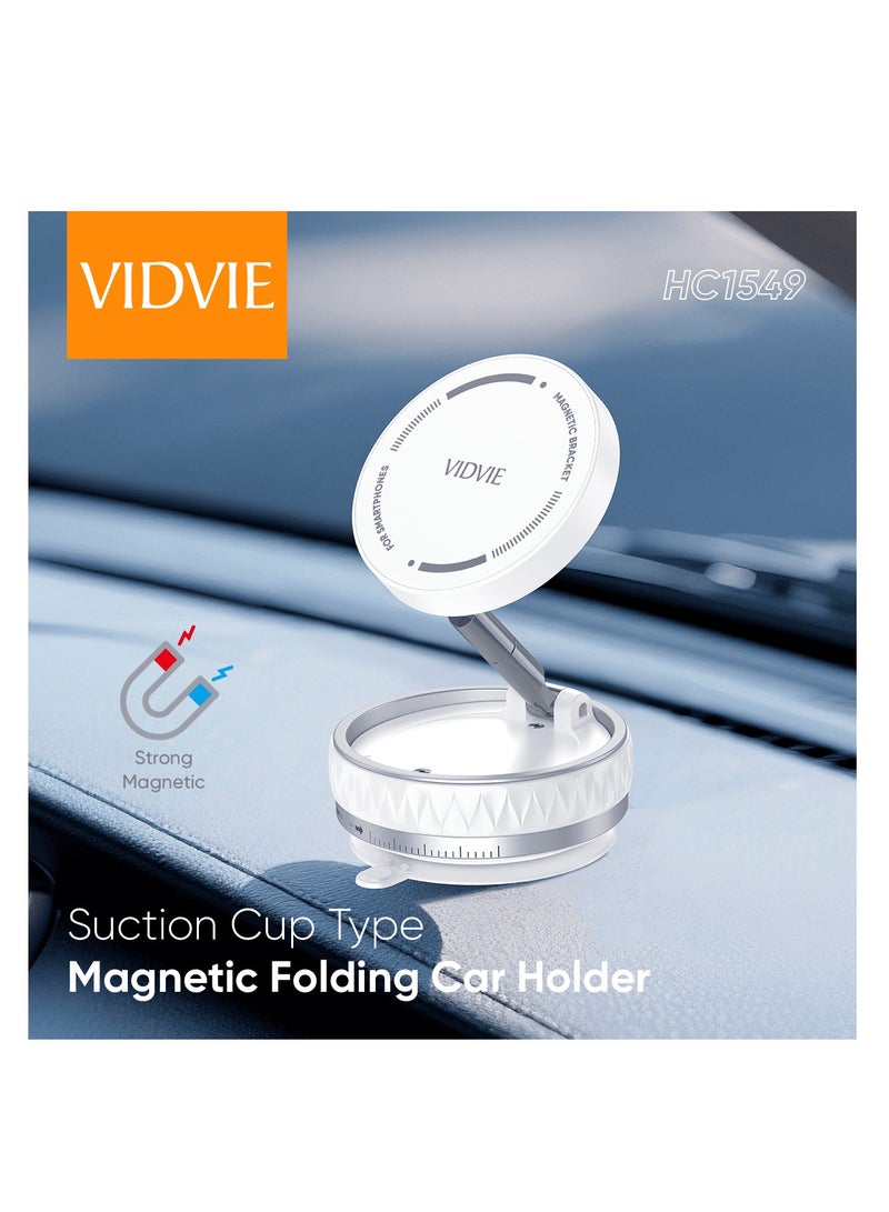 VidVie Suction Cup Type Magnetic Folding Car Holder - Image 2