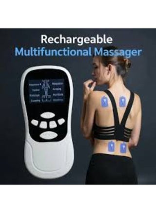 TENS Machine – Muscle Stimulator for Body Relaxation, Electric Pulse Massager EMS Unit with 8 Modes & 4 Pads - view 2