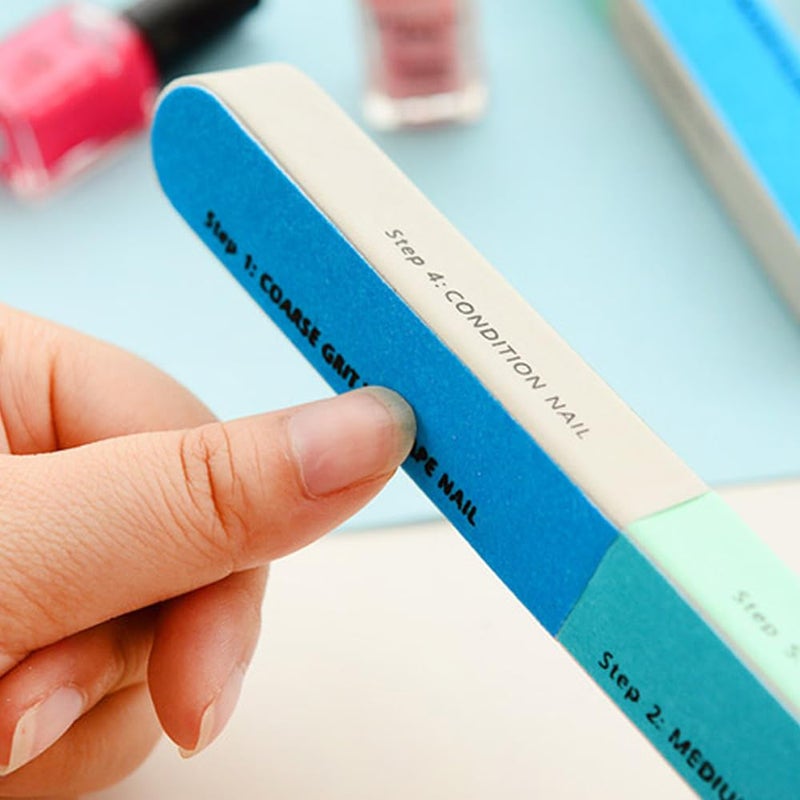 EZABILLA Professional Multi-Sided Nail File & Buffer - Manicure Tool for Natural Shine and Cinematic Softness - The Perfect Gift for Her - Image 5