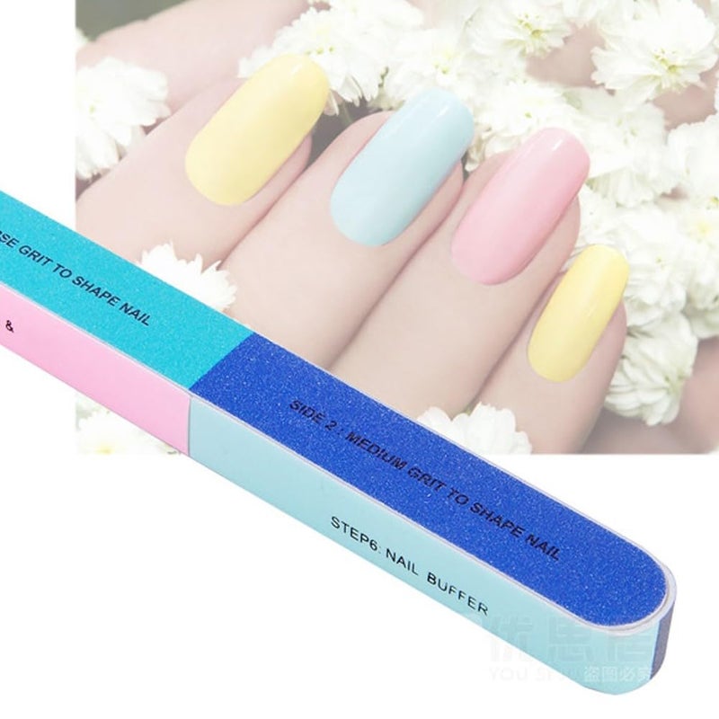 EZABILLA Professional Multi-Sided Nail File & Buffer - Manicure Tool for Natural Shine and Cinematic Softness - The Perfect Gift for Her - Image 3