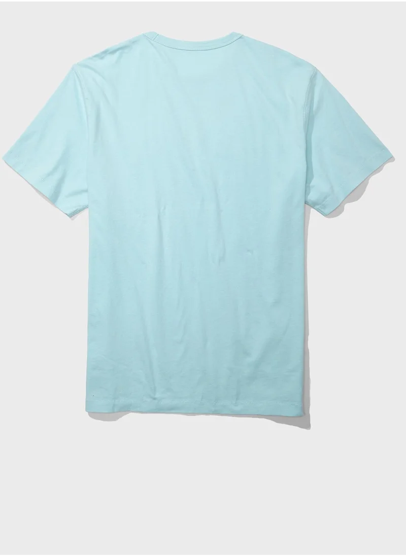 American Eagle Logo Crew Neck T-Shirt