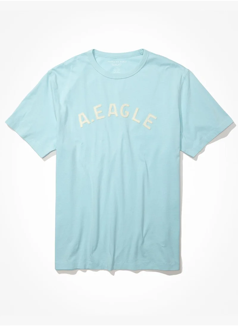 American Eagle Logo Crew Neck T-Shirt