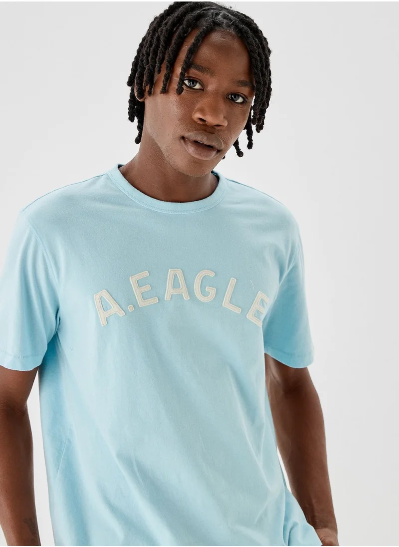 American Eagle Logo Crew Neck T-Shirt