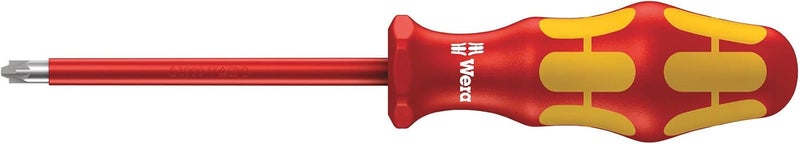 Wera 165i PZ/S VDE Insulated Screwdriver for Slotted/Phillips Screws - 1 x 80 mm - Image 1