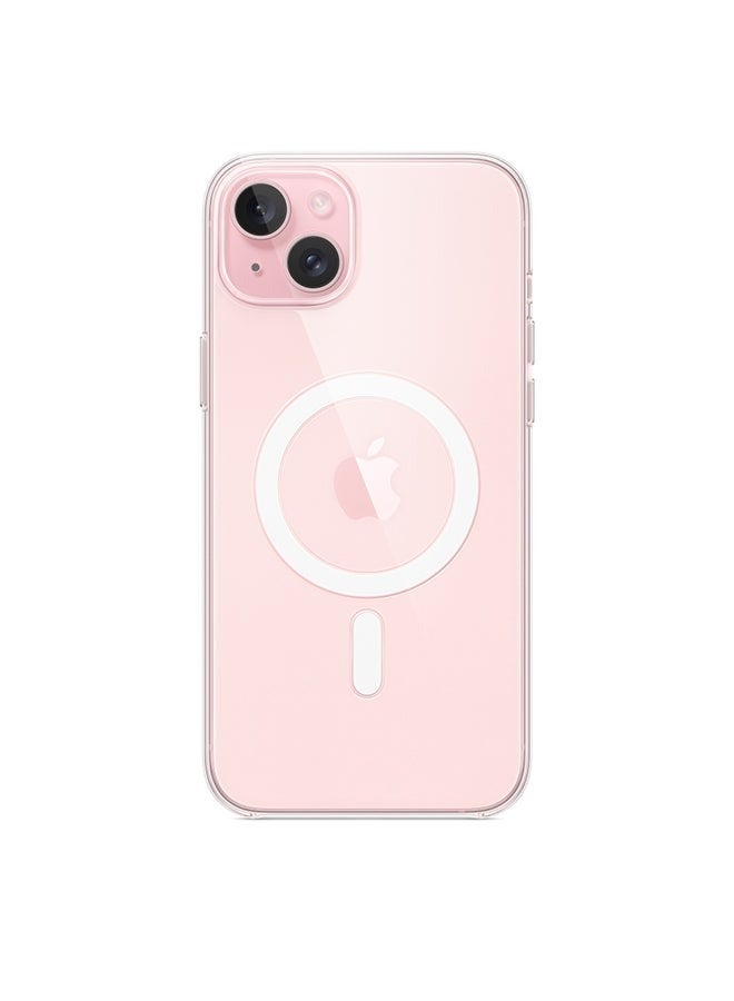 Captaintech iPhone 15 Plus Clear Case with MagSafe Clear - Image 2