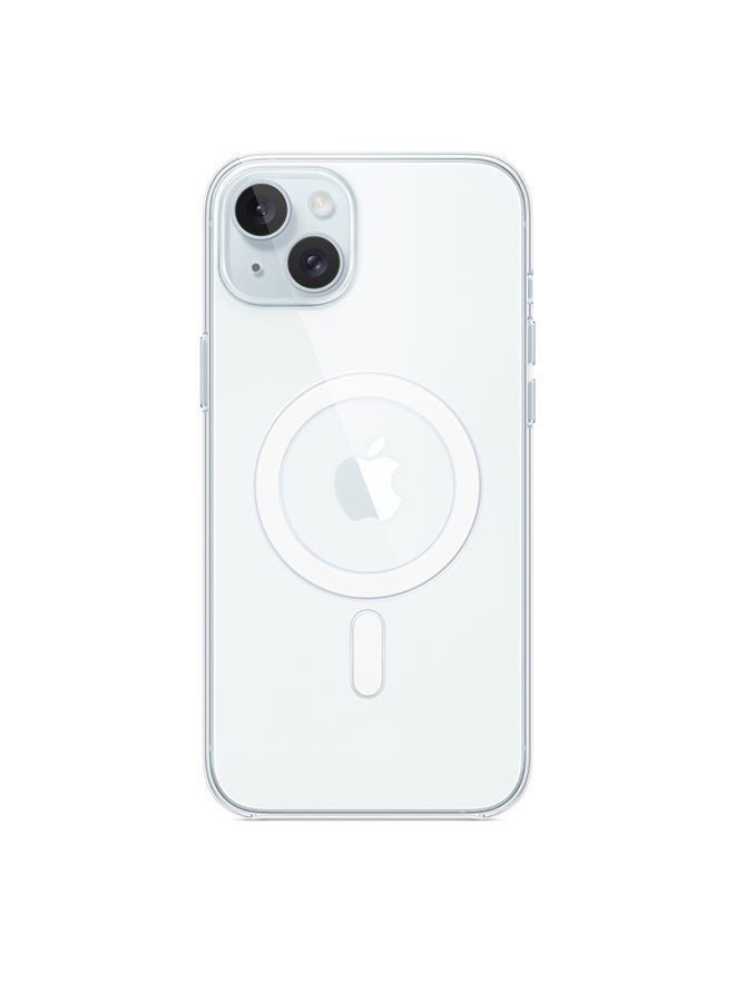 Captaintech iPhone 15 Plus Clear Case with MagSafe Clear - Image 1