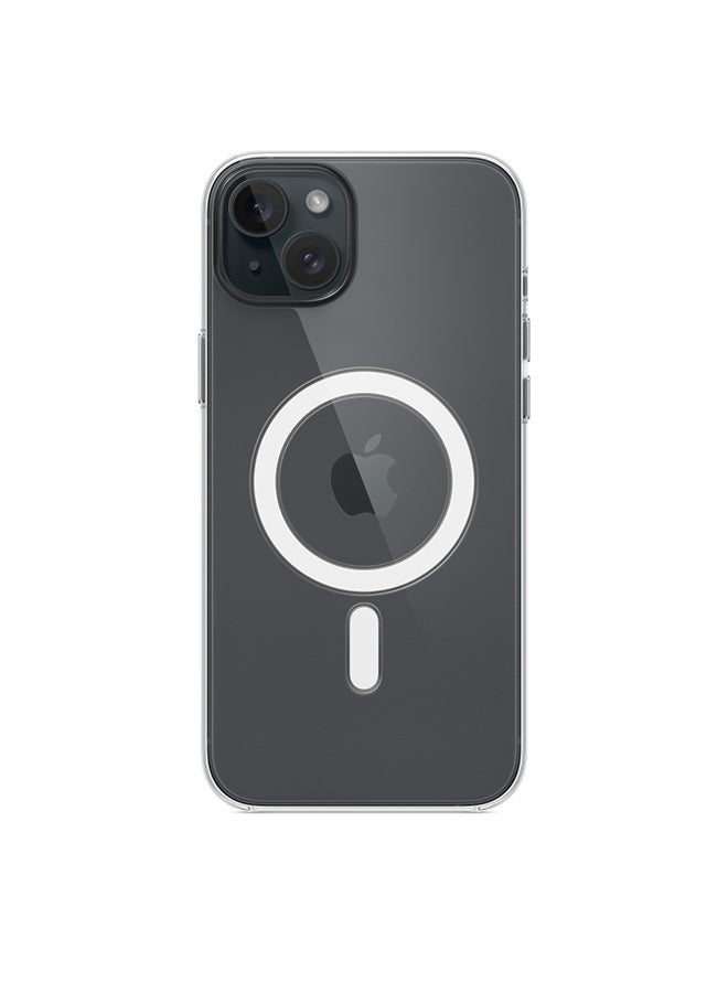 Captaintech iPhone 15 Plus Clear Case with MagSafe Clear - Image 4