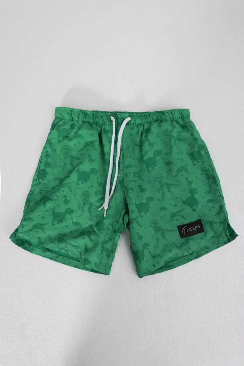 ماركابيا مان Boy's Pocket Mesh Patterned Swim Shorts