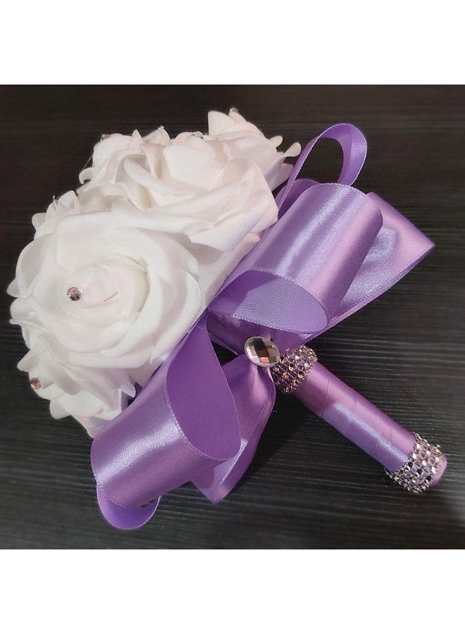 Nariele New Fashionable Bridal Wedding Handheld Flower