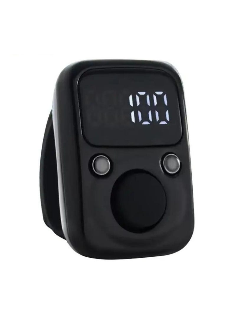 Digital Tasbeeh Ring With LCD Display Screen - Image 1
