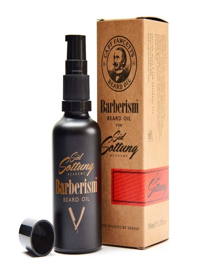 Captain Fawcett Signature Series Beard Oils (Sid Sottung "Barberism" Beard Oil 50ml) - Image 1