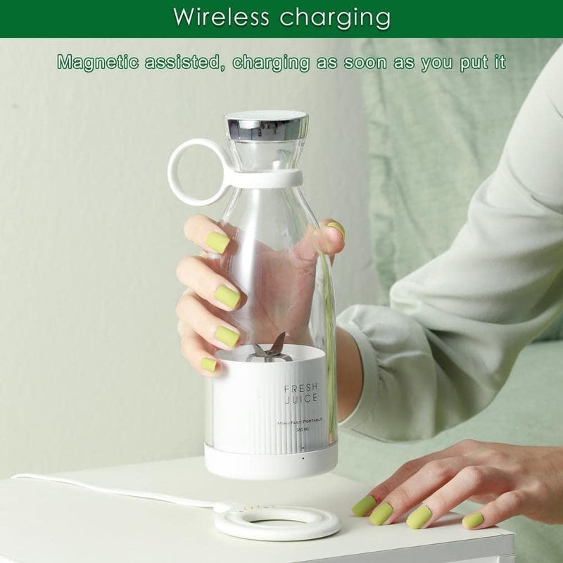 Katkit Portable Personal Size Mini Juicer Blender with USB Charging and Interchangeable Blades - By Katakeet 床 - Image 3