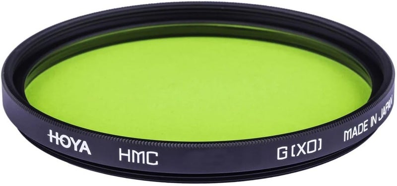 HOYA HMC X0 67mm Lens Filter (Yellow-Green) – Contrast Enhancing Camera Filter for B&W Photography with Slim Black Aluminum Frame, 6-Layer HMC Multi-Coated Optical Glass, Ideal for Portraits & Foliage - Image 1