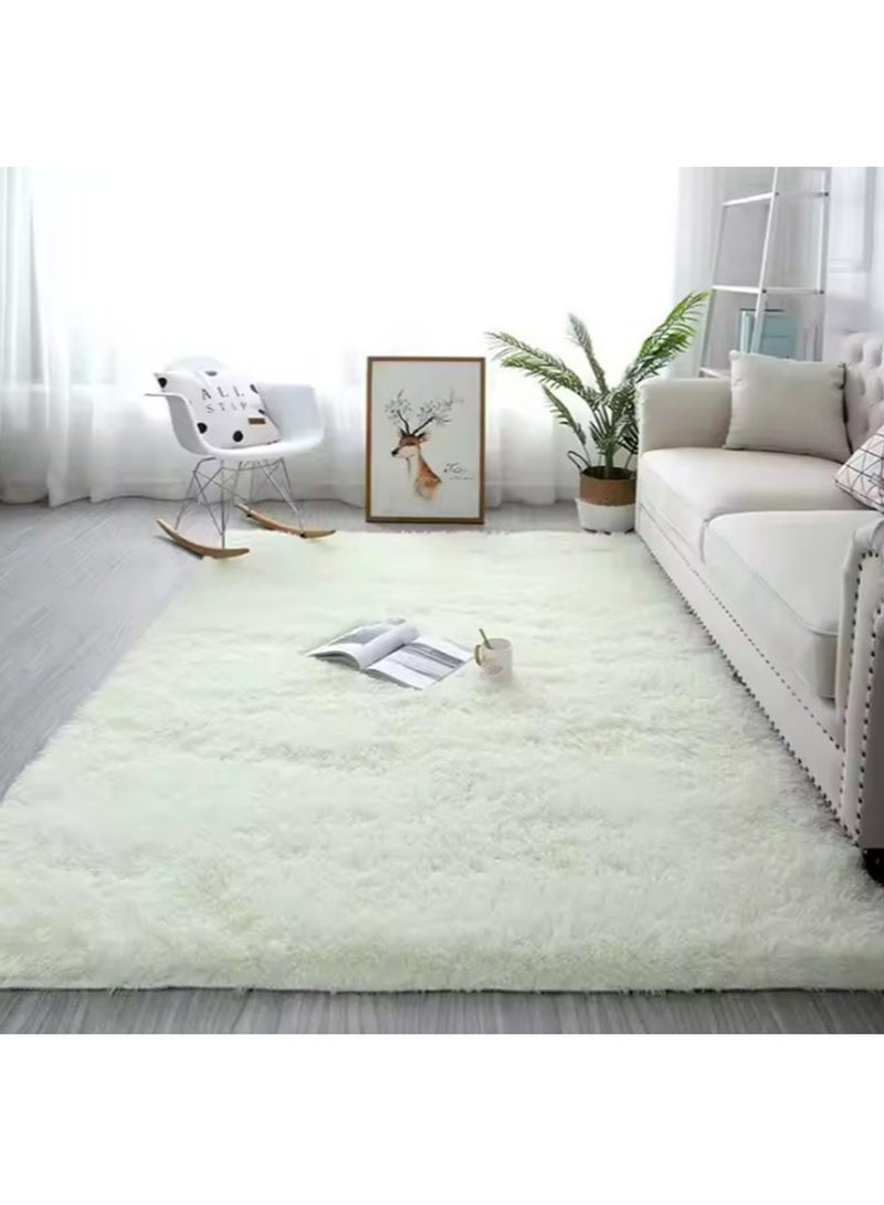 MONOGUE Large Area Rug Tie Dye Plush Shaggy Super Soft Fluffy Throw non-slip Carpet for Bedroom Living space - Image 2