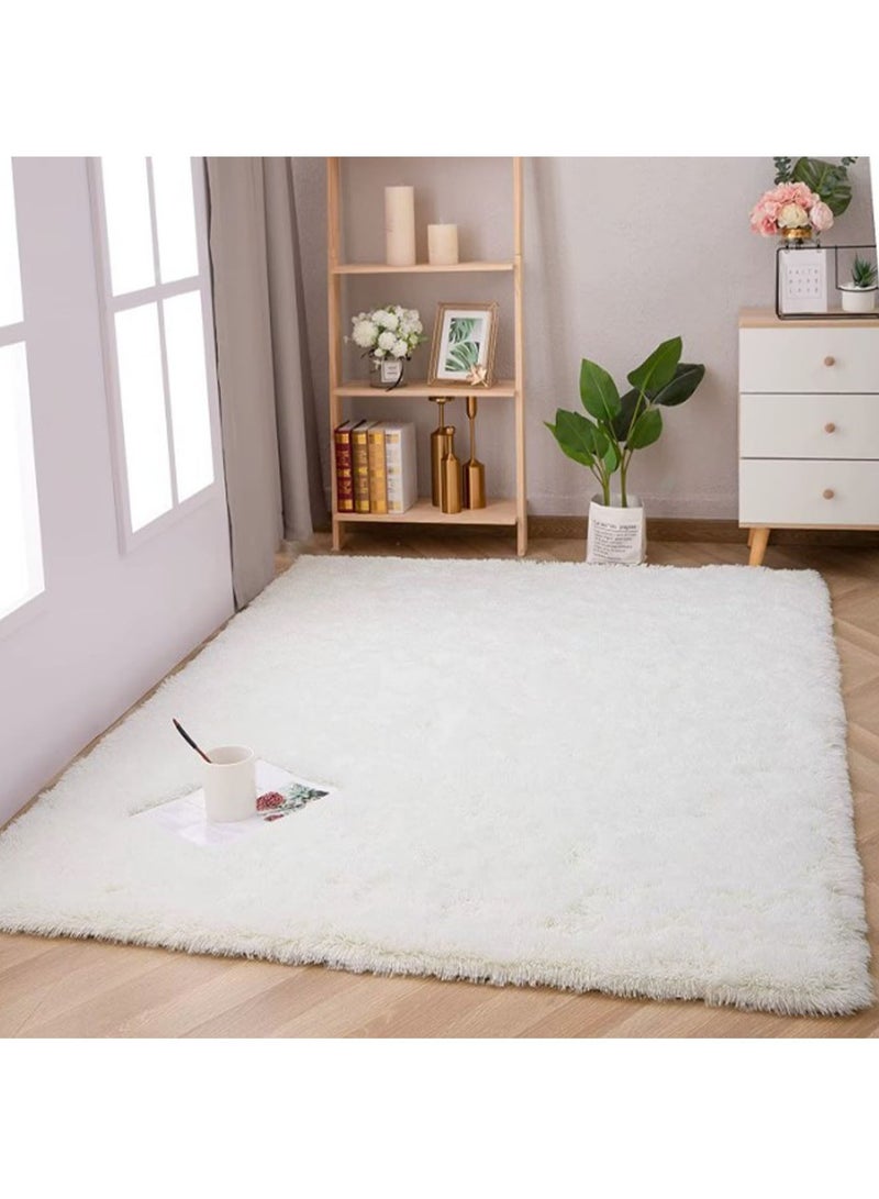 MONOGUE Large Area Rug Tie Dye Plush Shaggy Super Soft Fluffy Throw non-slip Carpet for Bedroom Living space - Image 3