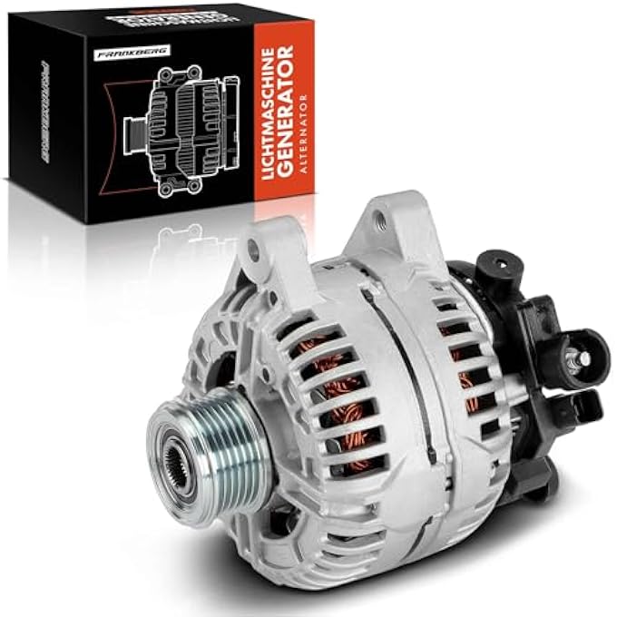 Frankberg 1 x Alternator Compatible with C3 I FC FN 1.4L Diesel 2002-2010 C4 I LC 1.6L-2.0L Diesel 2004-2011 Min.i R56 1.6L Diesel 2006-2010 308 CC 4B 2.0L Diesel Replace# 012 45251 26 EU - Image 1
