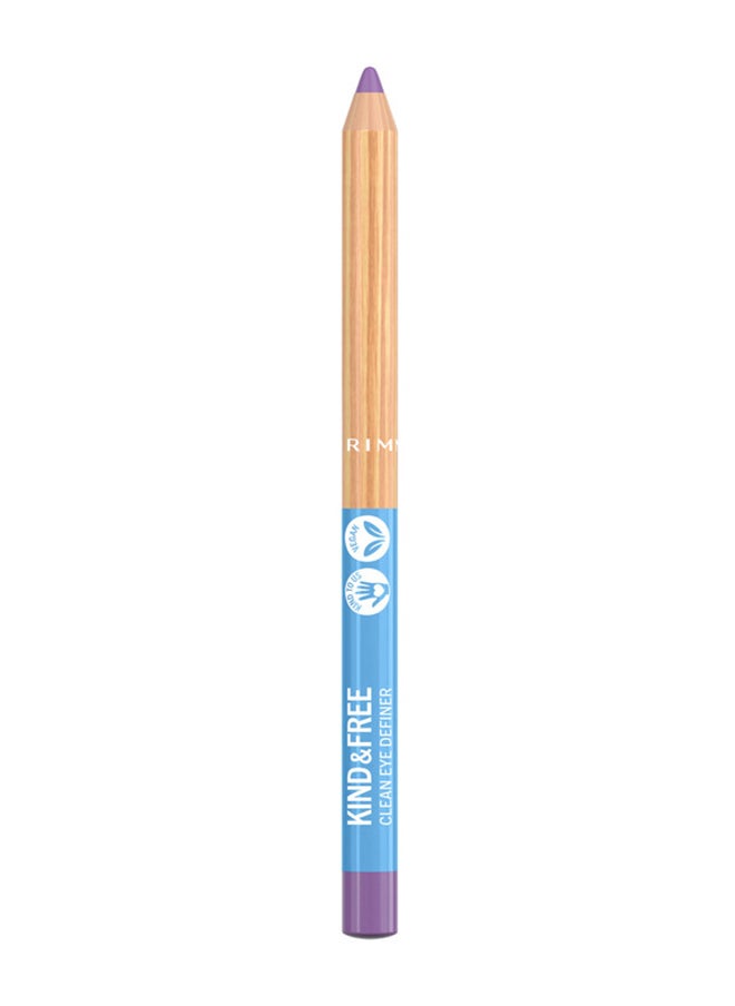 RIMMEL LONDON Kind & Free Clean Eyeliner Pencil - 003 - Grape Lilac, 1.1g  - Image 1