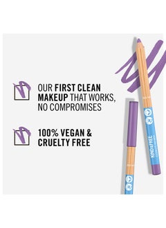 RIMMEL LONDON Kind & Free Clean Eyeliner Pencil - 003 - Grape Lilac, 1.1g  - Image 4