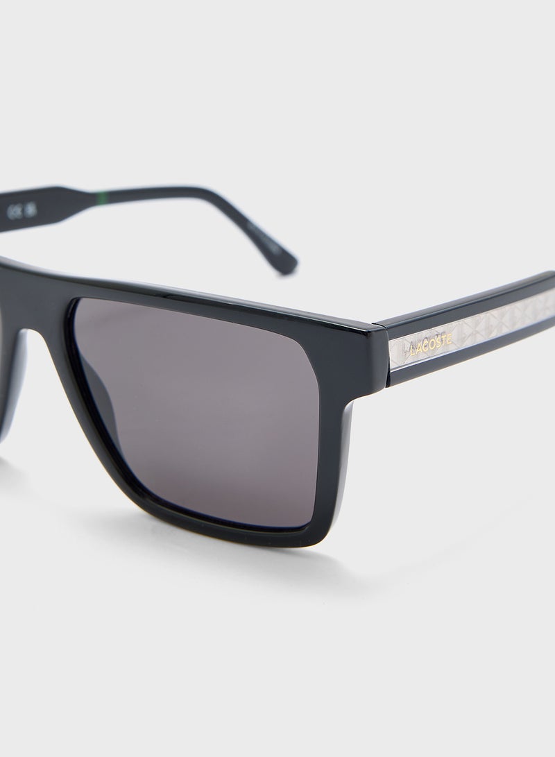 LACOSTE Modified Rectangle Sunglasses  - Image 3