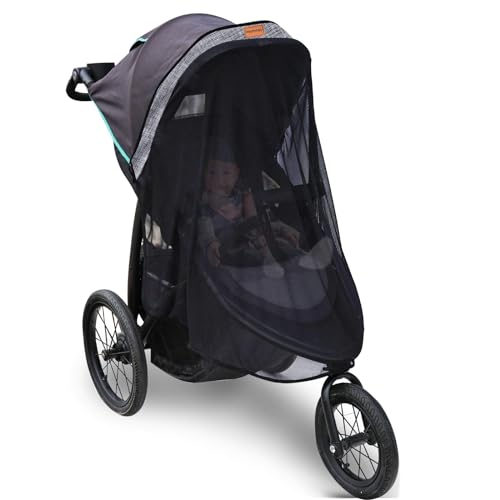 Youpinby Stroller Sun Shade Universal Stroller Sun Shade for Travel Strollers Jogging Strollers Baby and Toddler Travel Essential Safely Blocks Up to 97 of UV Easy to Install - Image 1