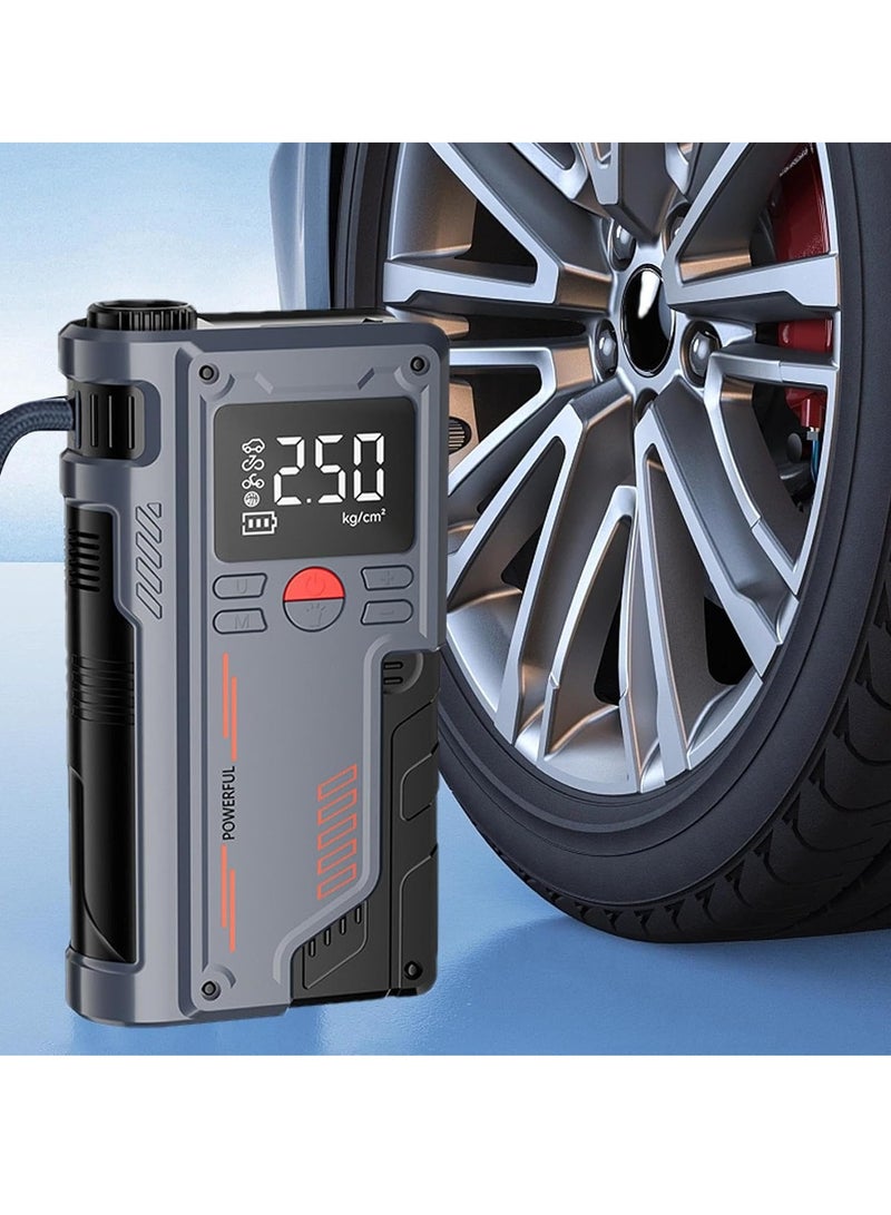 Car Battery Jump Starter Box - LED Digital Display, Portable Car Jumper, Accurate Jump Starter Box Power Supply for Cars - Image 2