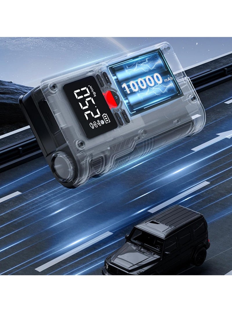 Car Battery Jump Starter Box - LED Digital Display, Portable Car Jumper, Accurate Jump Starter Box Power Supply for Cars - Image 3