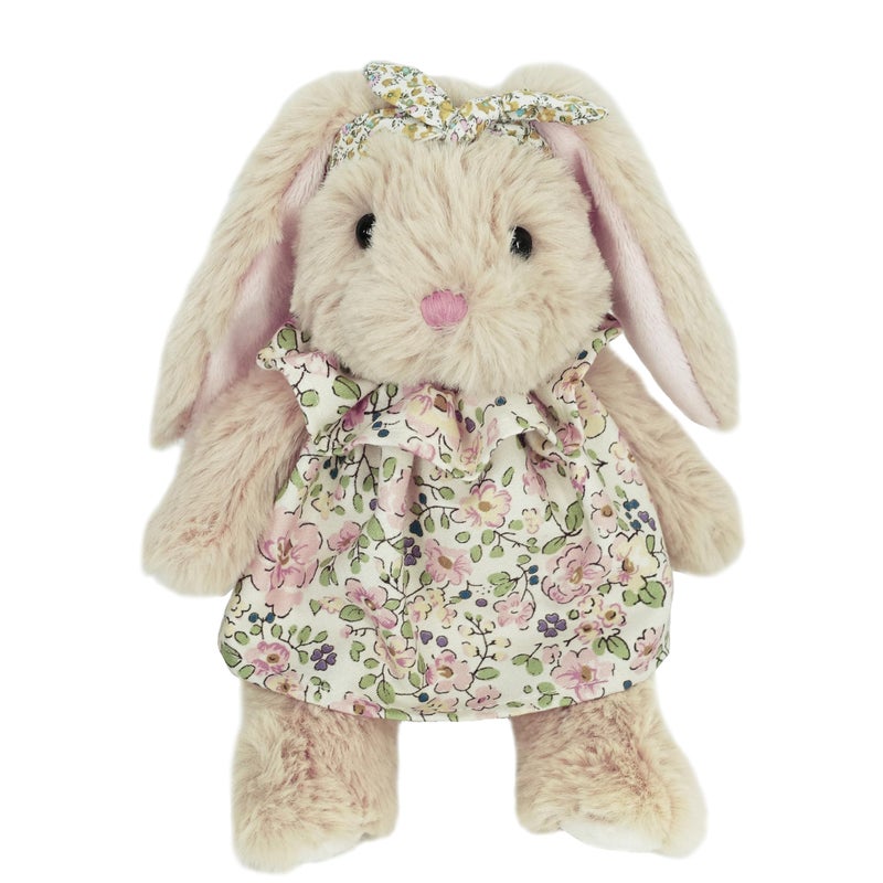 MON AMI Grace Bunny Stuffed Animal â€“ 8-Inch Dressed Bunny Toy | Soft & Cuddly Huggable Rabbit Plush Toy | Adorable Nursery DÃ©cor for Kids of All Ages Easter Basket Present - Image 1