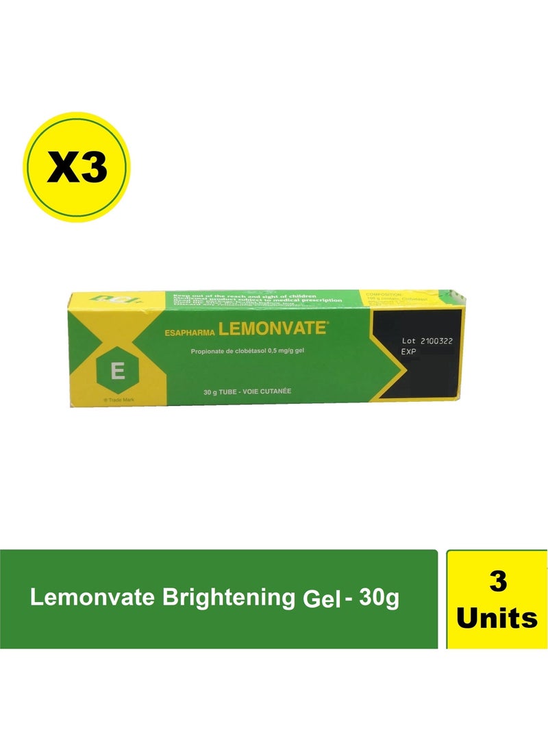 ESAPHARMA Pack of 3 Lemonvate Gel - 90g (3x30g)  - Image 1