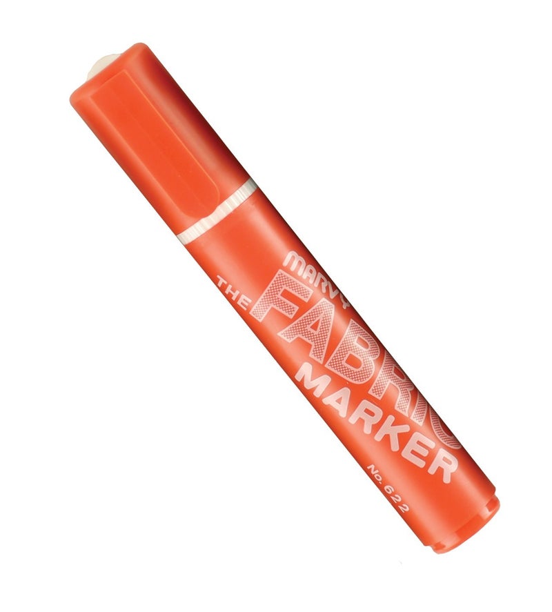 UCHIDA Marvy Broad Point Fabric Marker Art Supplies, Red - Image 2
