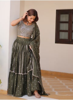 Super Asian Designer Primum Embroidery  Lehenga Choli Wedding Collection  - Image 2
