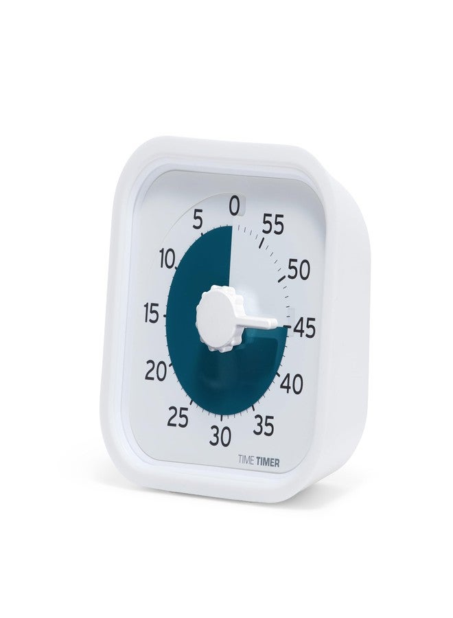 تايم تايمر مؤقت العد التنازلي المرئي الشخصي PRO Applied® لمدة 60 دقيقة - مؤقت احترافي للعلاج والتأهيل والتذكير بتناول الأدوية ورعاية الذاكرة - قرص أزرق هادئ، أرقام كبيرة، تنبيه قابل للتعديل - Image 1