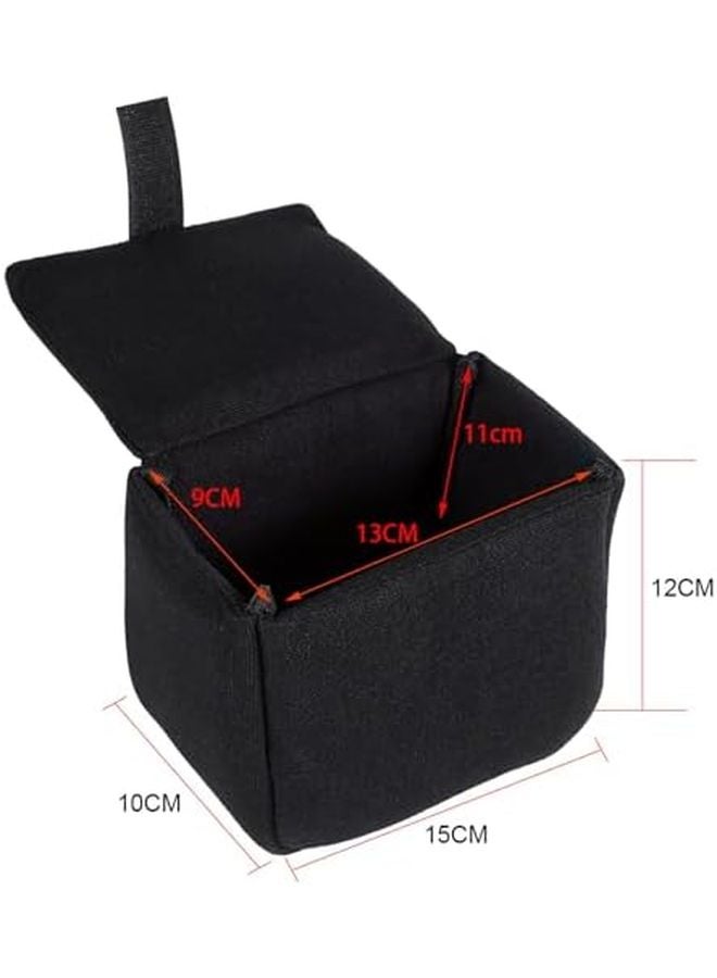Black Velvet Camera Sleeve Case Shockproof DSLR Digital Camera Bag Insert Pad - Image 3