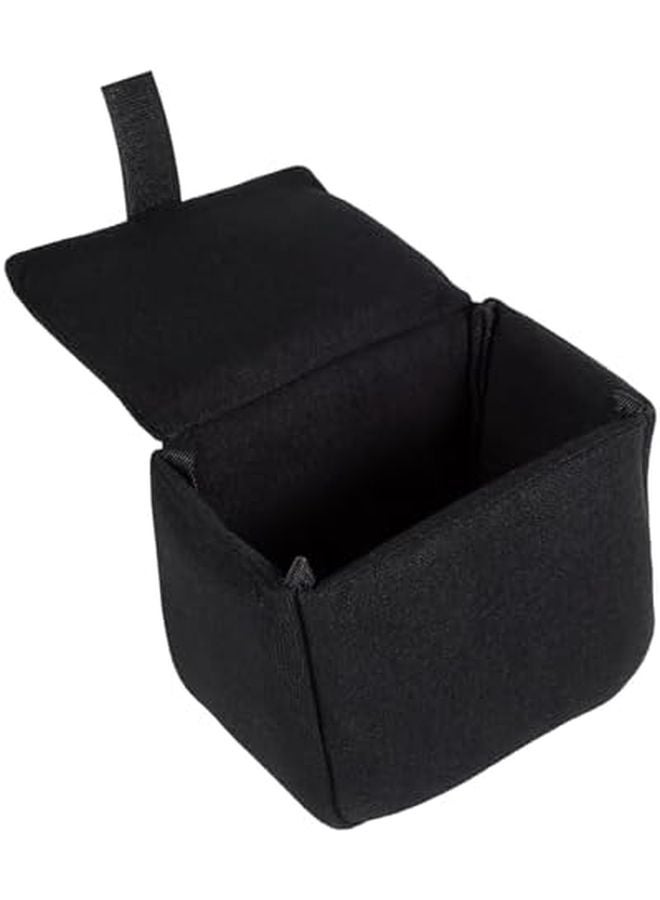 Black Velvet Camera Sleeve Case Shockproof DSLR Digital Camera Bag Insert Pad - Image 2