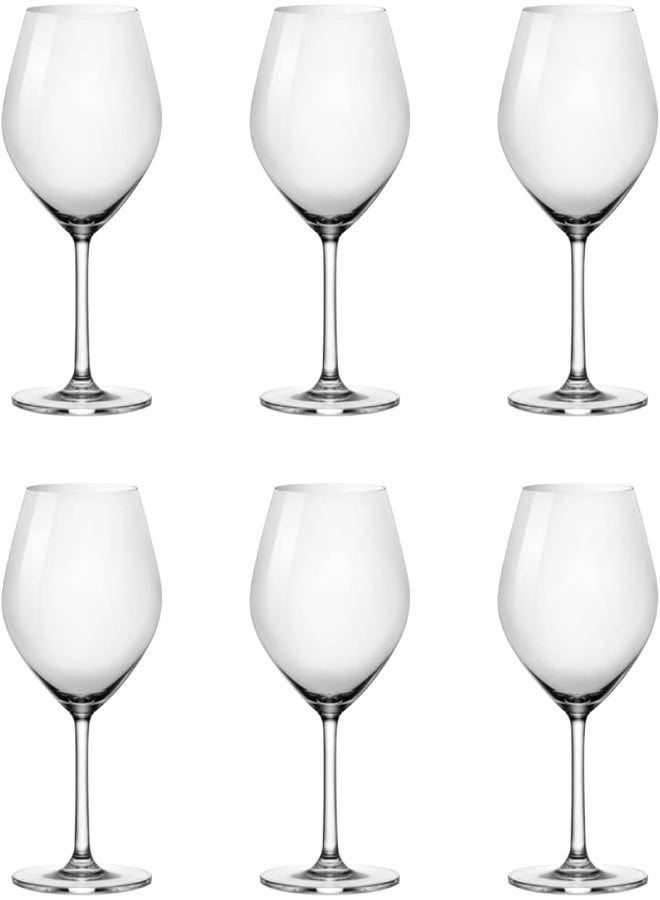 Ocean Sante Bordeaux Glass, 595Ml, Set Of 6, Clear, 026A21, Cabernet Sauvignon Glass, Bordeaux Glass, Red Wine Glass, White Wine Glass, Stemmed Wine Glass, Wine Sipper - Image 2