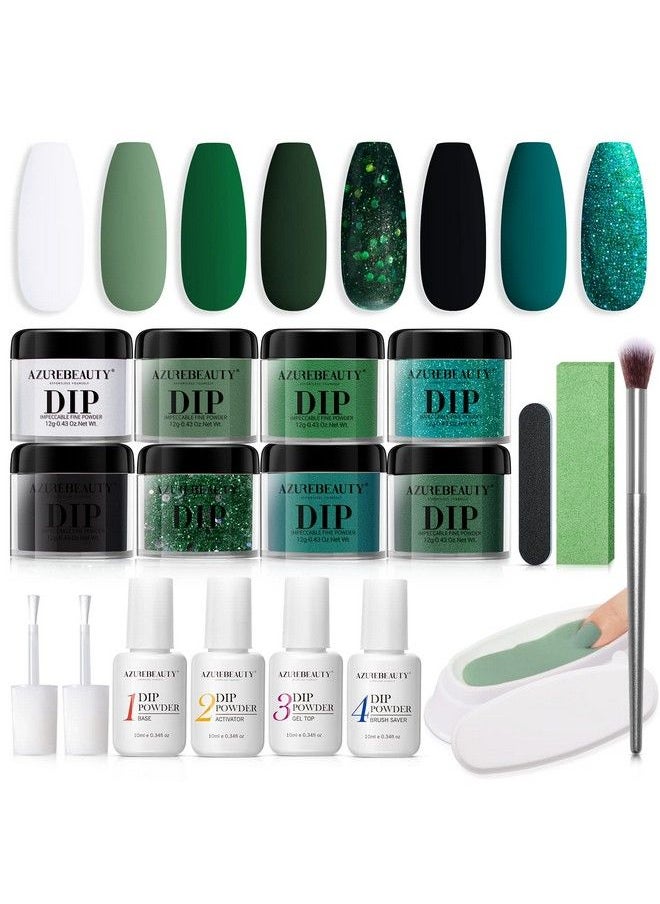 AZUREBEAUTY Dip Powder Nail Kit Starter St. Patrick  - Image 2