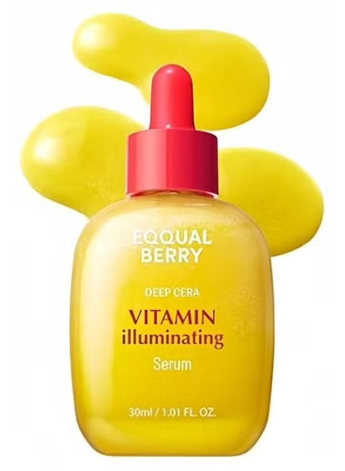 إيكوالبيري مصل فيتامين المضيء – مصن فيتامين سي المضيء مع النياسيناميد | يقوي حاجز البشرة | يرطب باستخدام السيراميد وحمض الهيالورونيك، 1.01 أونصة / 30 مل - Image 1