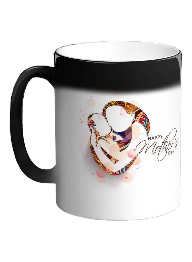 RYN Happy Mother's Day Printed Magic Coffee Mug Black 325ml