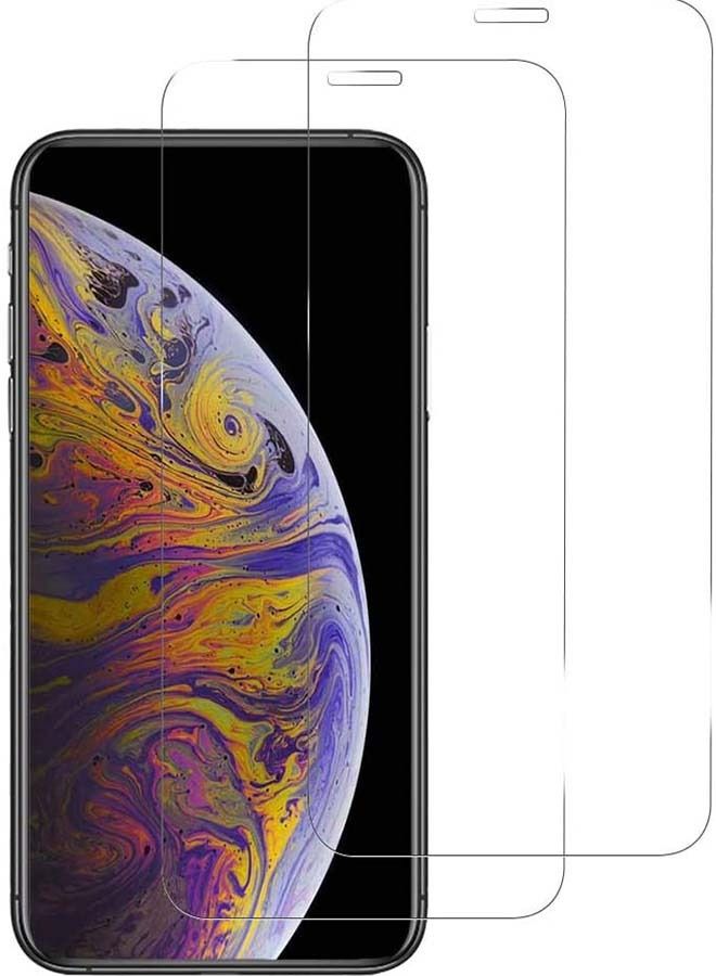 iPhone XS MAX/10S MAX Two Ultra Screen Protector Compatible Clear