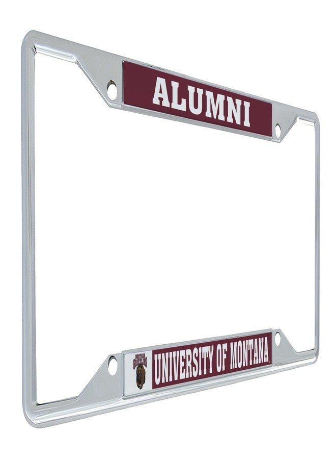 Desert Cactus University of Montana License Plate Frame Grizzlies UM Griz UMont Metal Car Tag Holder for Front or Back of Car Officially Licensed (Alumni) - Image 2
