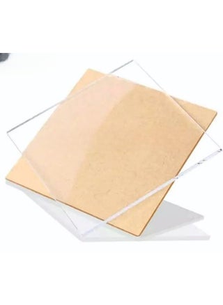 NEILL High Gloss Acrylic Sheet 2mm transparent Pack of 2 pcs Use for DIY Project Signage and Display Educational Projects Size 12x12 inches clear - pzsku/ZCB69CC7D51CB1DFCCB4BZ/45/1745820518/d7ddbb27-0747-44dd-863e-80883019817b