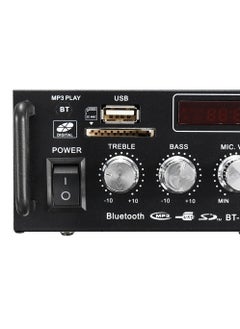 مايل ميلو م amplifier صوتي بقوة 600 واط 2CH راديو FM شاشة LCD منزلية سيارة 298A نسخة بلوتوث  - Image 5