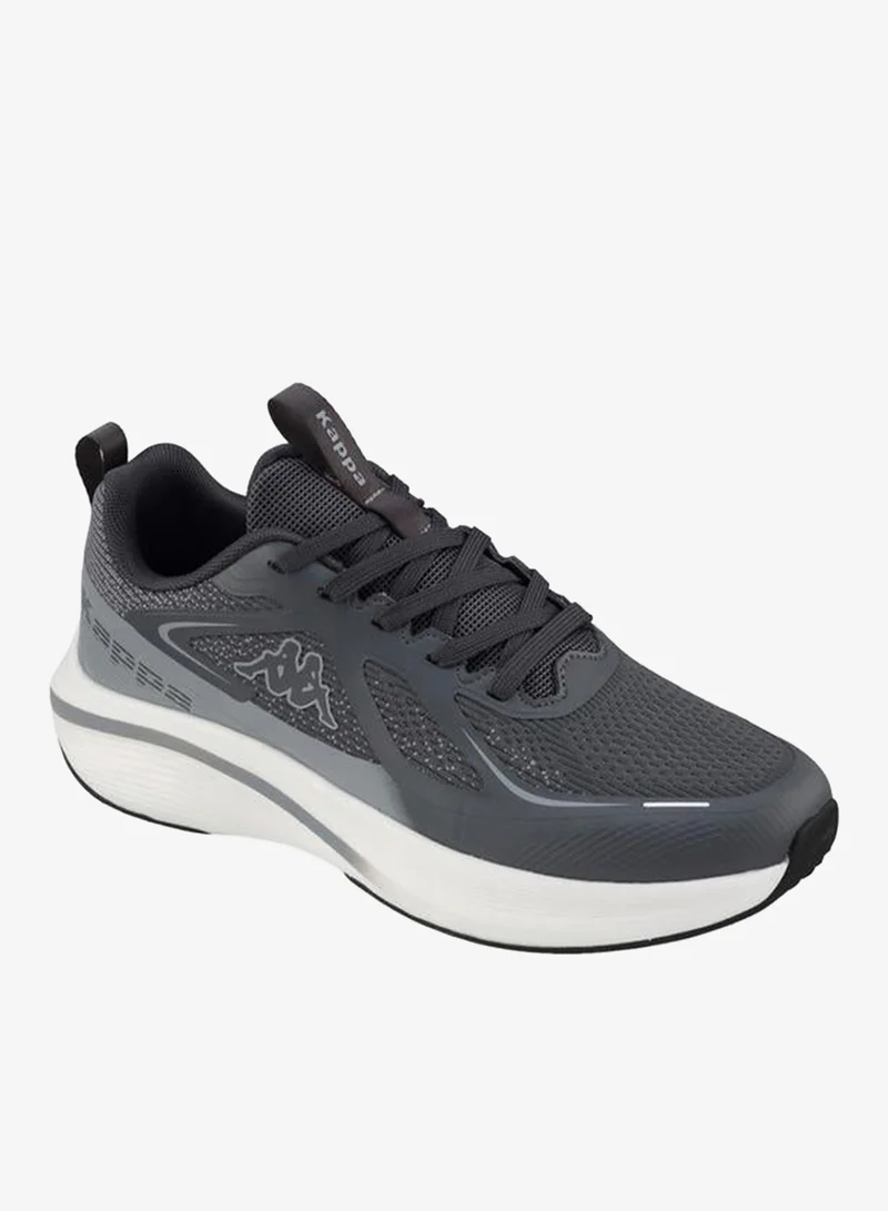 Kappa GREY Men Logo Lace-Up Sports Shoes for Men | Best Price UAE